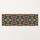 メキシコ人祝の死の日 ヨガマット (裏面(横))