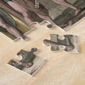 メキシコ人(色の版木、銅版、版画)のコスチューム ジグソーパズル (側面)