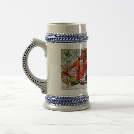 メキシコ人Beermug ビールジョッキ (左)
