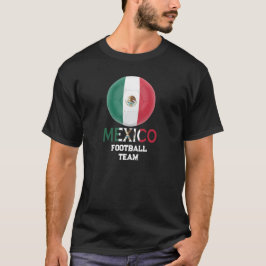 メキシコ代表チーム スポーツ フラッグ サッカーボール Tシャツ