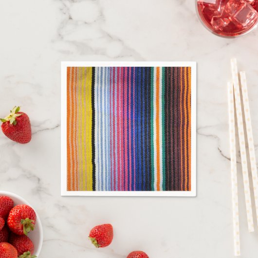 メキシコ伝統的ンフィエスタデザイン スタンダードカクテルナプキン (インサイチュ)