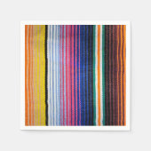 メキシコ伝統的ンフィエスタデザイン スタンダードカクテルナプキン (正面)