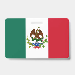 メキシコ共和国旗:1824-1835、アントニオ・ロペス・デ・サンタ・アンナ バッジ
