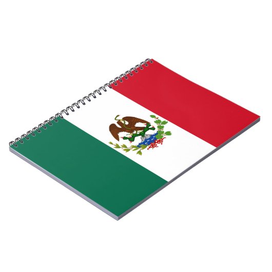 メキシコ共和国旗(1824-1835) ノートブック (左側)