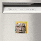 メキシコ出身のオルメック州の葬式マスク マグネット (インサイチュ (食洗機))