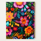 メキシコ刺インスパイア刺プリントプランナー プランナー手帳 (裏面)