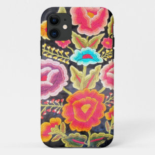 メキシコ刺繍のデザイン iPhone 11 ケース