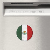 メキシコ動揺して国旗を掲げた磁石 マグネット (インサイチュ (食洗機))