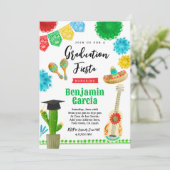 メキシコ卒業パーティー招待状 招待状 (スタンド正面)