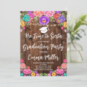 メキシコ卒業フェスタパーティー 招待状 (スタンド正面)