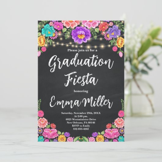 メキシコ卒業フェスタ 招待状 (スタンド正面)