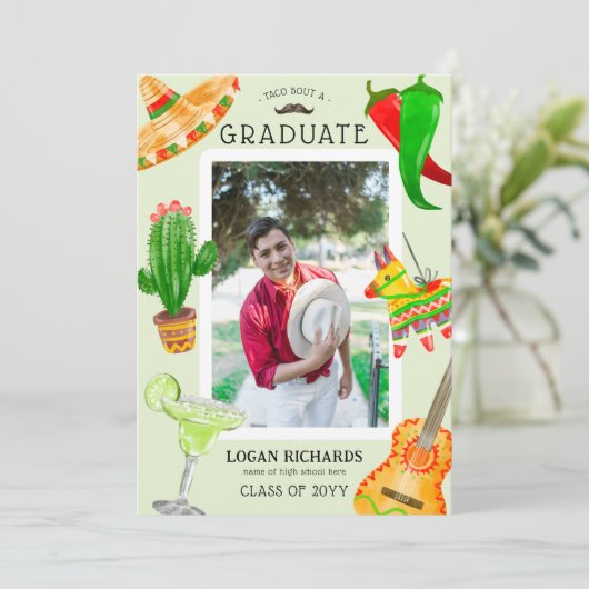 メキシコ卒業生のタコ 案内状 (スタンド正面)