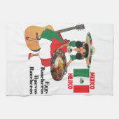 メキシコ台所タオルHuevos Rancheros キッチンタオル (横)