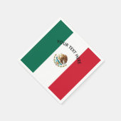 メキシコ国カスタム旗 スタンダードカクテルナプキン (角)