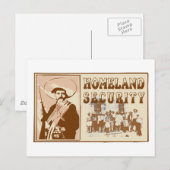 メキシコ国土安全保障省 ポストカード (正面/裏面)