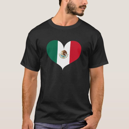メキシコ国旗が大好き Tシャツ (正面)