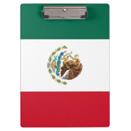 メキシコ国旗が貼られた愛国的なクリップボード クリップボード