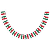 メキシコ国旗とパーティーメキシコのバナー/結婚式 バンティングフラッグ (全)