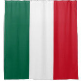 メキシコ国旗のシャワーカーテンはっきりした – カラーバスルーム シャワーカーテン (正面)