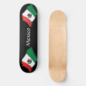 メキシコ国旗のスケートボード スケートボード (正面)