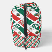 メキシコ国旗のタイル貼り緑の個人用設定 ドップキット (右)