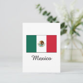 メキシコ国旗のデザイン ポストカード (スタンド正面)