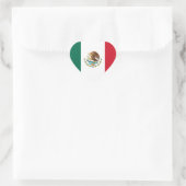 メキシコ国旗のハートシール ハートシール (バッグ)