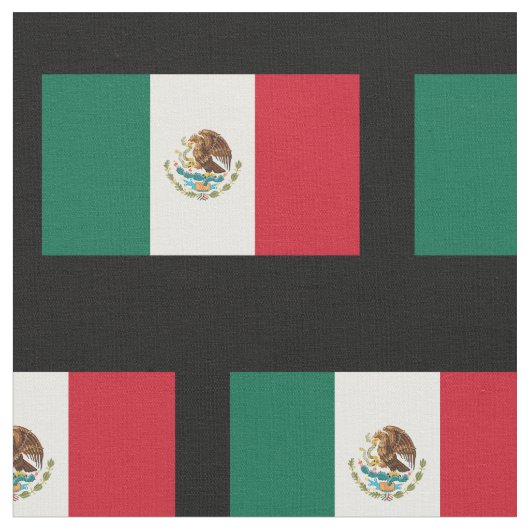 メキシコ国旗のパターカスタムン生地DIYテキスタイル ファブリック (クローズアップ)