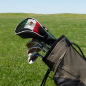 メキシコ国旗のブラシのストローク、国旗 ゴルフヘッドカバー (インサイチュ)