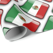 メキシコ国旗のラッピング紙 ラッピングペーパー (ロールコーナー)