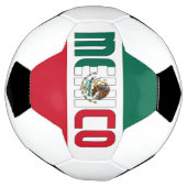 メキシコ国旗の愛国心 サッカーボール (回転)