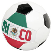 メキシコ国旗の愛国心 サッカーボール (3/4)