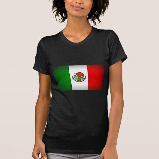 メキシコ国旗の様式化 Tシャツ (正面)