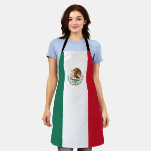 メキシコ国旗の独立記念日 エプロン