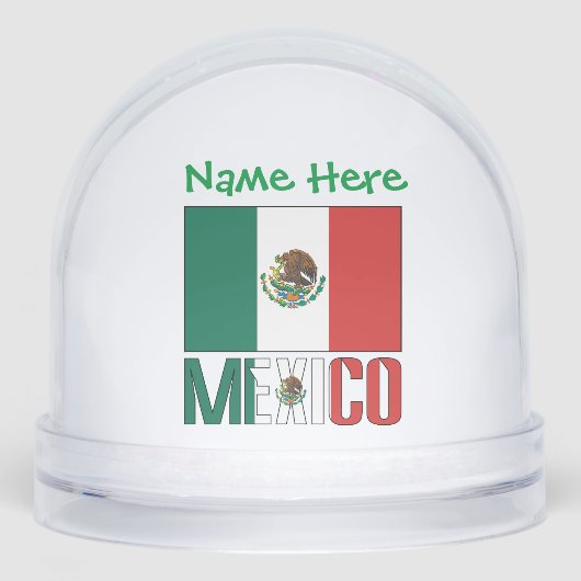 メキシコ国旗の緑の個人用設定 (正面)