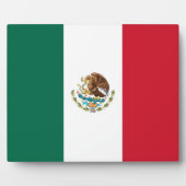 メキシコ国旗の額 フォトプラーク (正面)