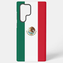 メキシコ国旗のSamsung Galaxy S22 Ultraケース