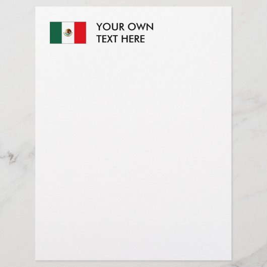 メキシコ国旗のTシャツとギフト (正面)