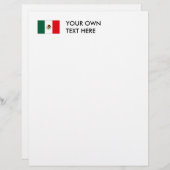 メキシコ国旗のTシャツとギフト (正面/裏面)