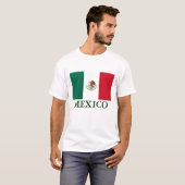 メキシコ国旗のTシャツ Tシャツ (正面フル)