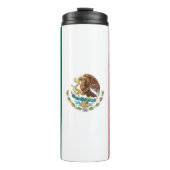 メキシコ国旗を持つサーマルタンブラー タンブラー (正面)