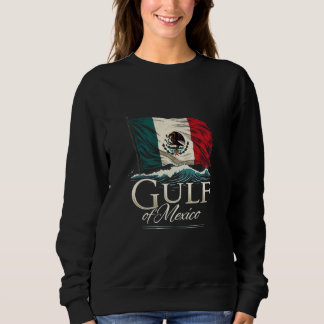 メキシコ国旗を持つメキシコ湾Tシャツ – 沿岸 スウェットシャツ