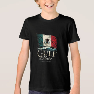 メキシコ国旗を持つメキシコ湾Tシャツ – 沿岸 トライブレンドTシャツ