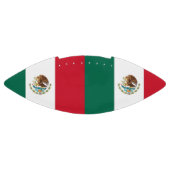 メキシコ国旗を持つ愛国的なアメリカンフットボール アメリカンフットボール (パネル)