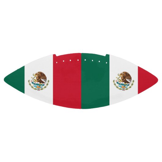 メキシコ国旗を持つ愛国的なアメリカンフットボール アメリカンフットボール (パネル)