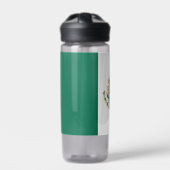 メキシコ国旗を掲げたウォーターボトル ウォーターボトル (正面)