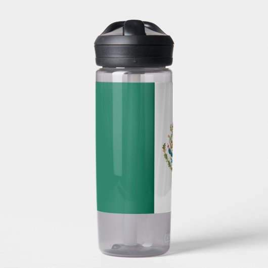 メキシコ国旗を掲げたウォーターボトル ウォーターボトル (正面)