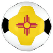 メキシコ国旗を掲げた愛国的なサッカーボール サッカーボール (回転)