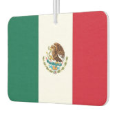 メキシコ国旗を掲げた車の新入生 カーエアーフレッシュナー (左)