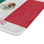メキシコ国旗サンダーカーヴ カッティングボード (角)